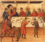 Duccio di Buoninsegna Wedding at Cana oil painting